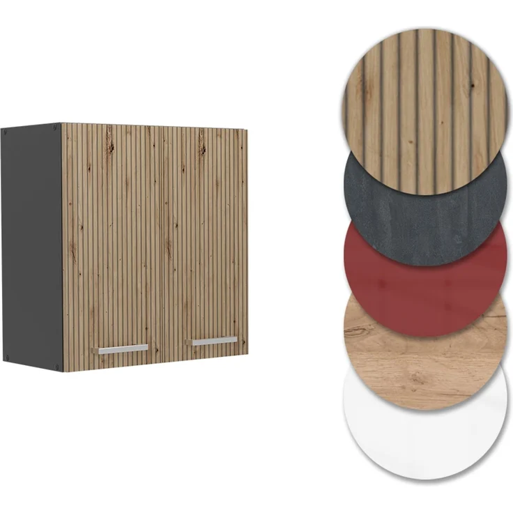 Hängeschrank R-Line Artisan-Eiche 60 cm Vicco – Bild 6