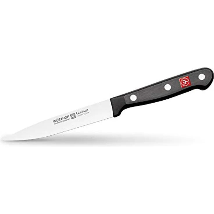 Wüsthof Gemüsemesser, Gourmet (4042-7), 8 cm Klingenlänge, Edelstahl, rostfrei, für Spülmaschine, kleines, scharfes Kochmesser