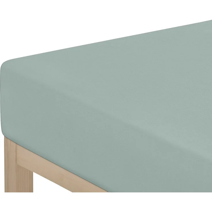 OTTO home Spannbettlaken Cremona, in PREMIUM Qualität aus 96% Baumwolle & 4% Elasthan, Single-Jersey, Gummizug: rundum, (1 Stück), Größe ab 90x200 cm, in 145g/m² sowie 180 g/m² erhältlich – Bild 2