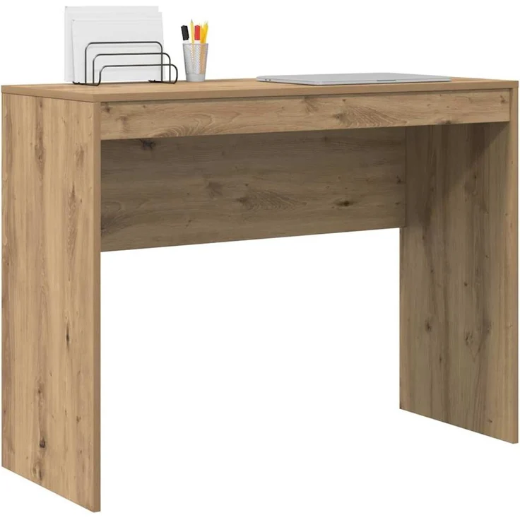 vidaXL Schreibtisch Artisan-Eiche 100 x 40 x 76 cm 869409 – Bild 2