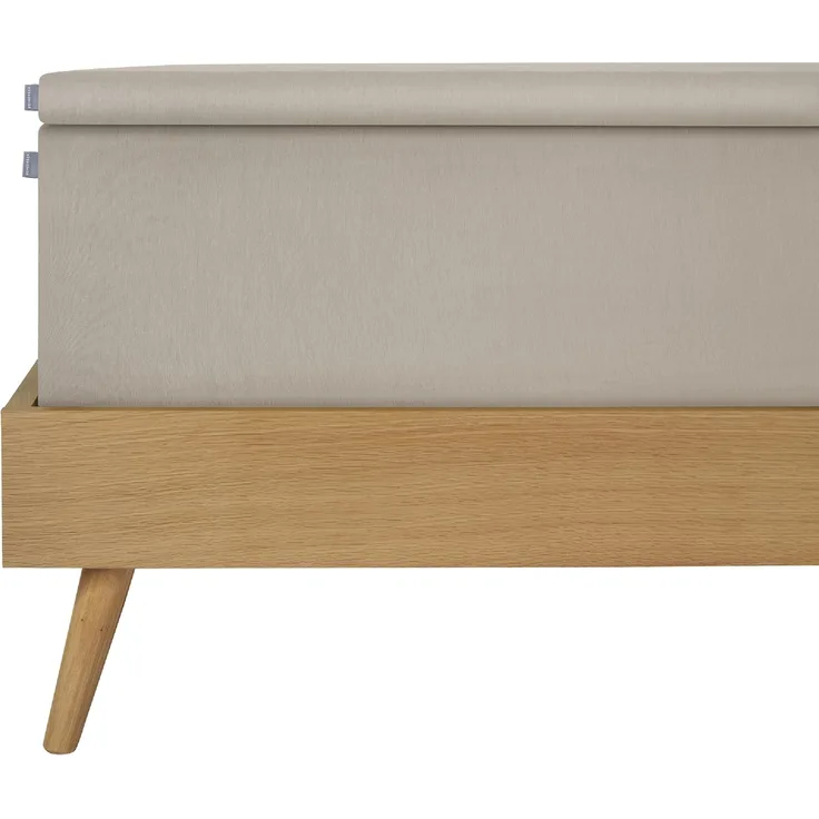 Schiesser 'Flexi' Spannbettlaken mit Gummizug, Jersey / Elasthan, Silber, 90x200 cm