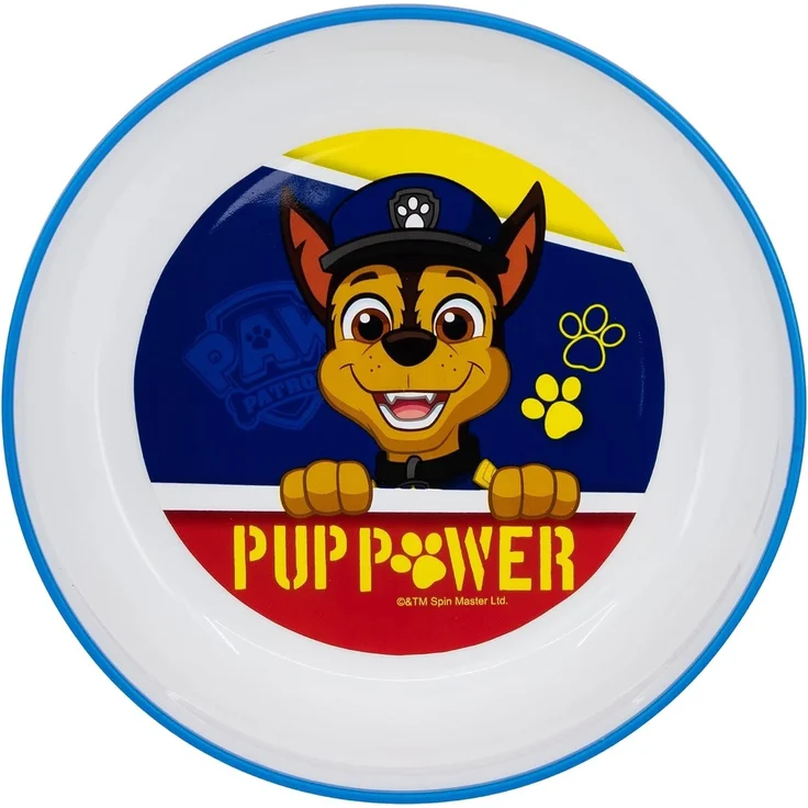 Kunststoffschüssel Ø14 verschiedene Motive für Kinder Anti-Rutsch Paw Patrol – Bild 2