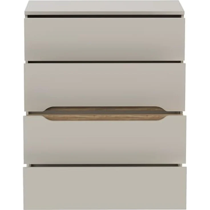 FORTE Hochkommode, B/H/T 95,1/114,7/41,5 cm Hochkommode ohne Griffe – Bild 7