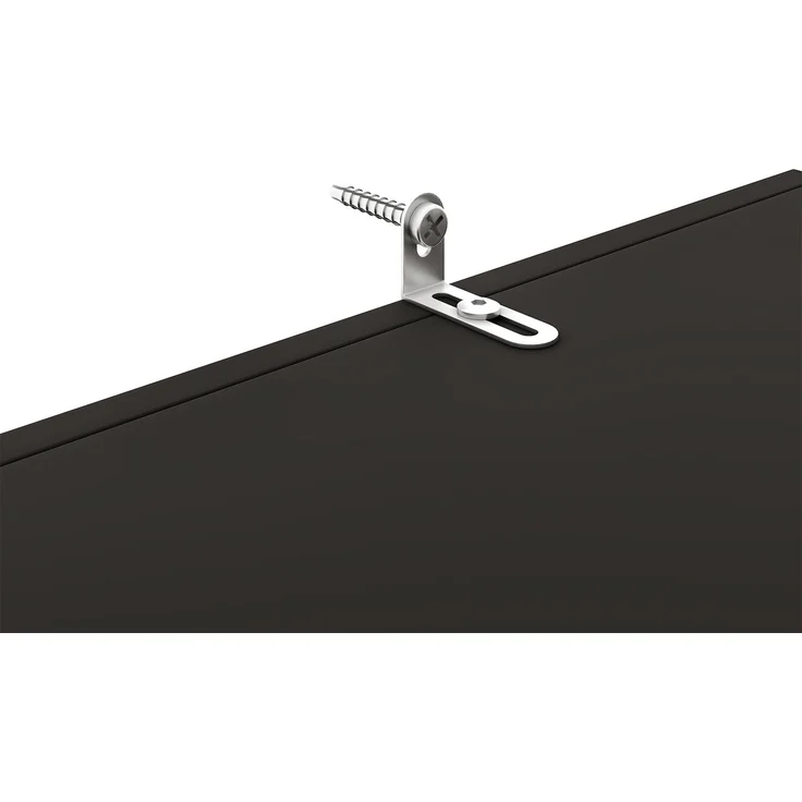 Flieks Eckschrank 40 x 40 x 160 cm, Vitrine mit gehärteten Glastüren, Aluminiumrahmen, LED-App-Steuerung, Schwarz – Bild 9