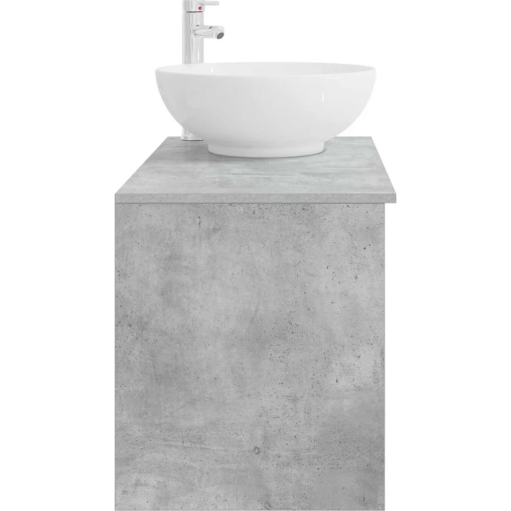 vidaXL Badezimmerschrank-Set 2 stk. Betongrau 79,5 x 44,5 x 80 cm 3403915 – Bild 5