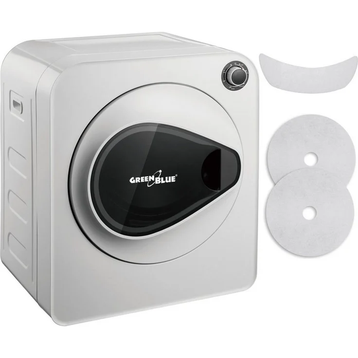 GreenBlue Elektrischer Wäschetrockner GB405, Fünf Trocknungsprogramme Wäschetrockner 830W 3kg – Bild 5