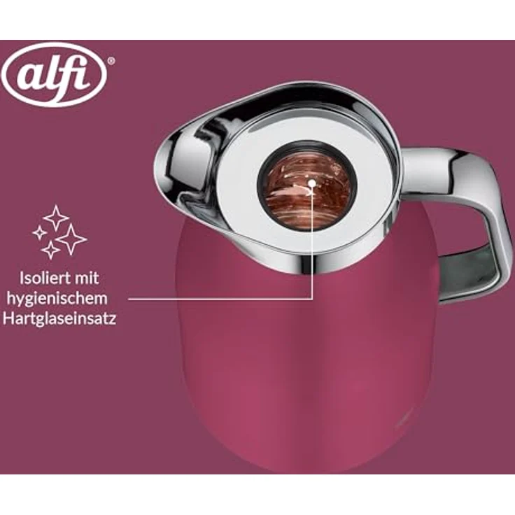 alfi 'Skyline' Isolierkanne, Edelstahl, 14,7x26,5 cm – Bild 6