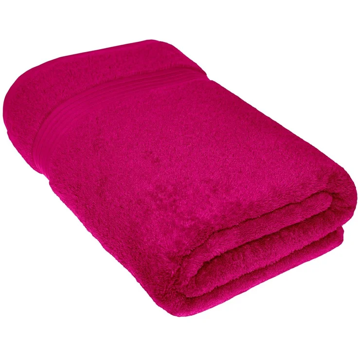 Lashuma Handtuch Linz, Frottee (1-St), Pinkes Badetuch Damen 100x150 cm