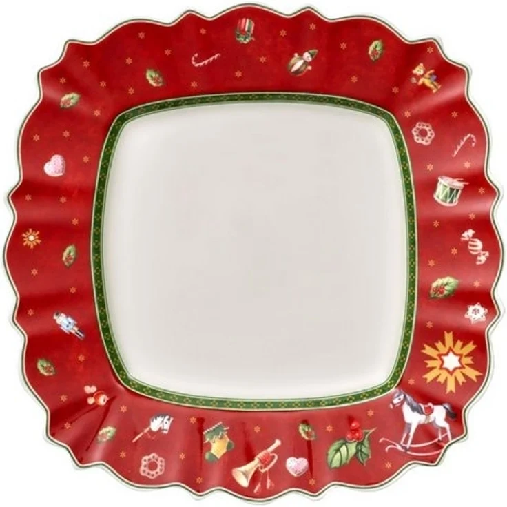 Villeroy & Boch Toy's Delight Speiseteller 28 x 28 cm Rot – Bild 3