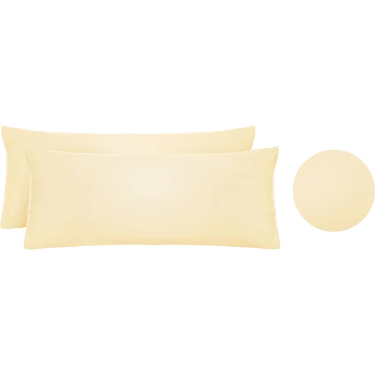 biberna Feinjersey-Spannbetttuch 0077144, gelb, 2x 40x80cm – Bild 5