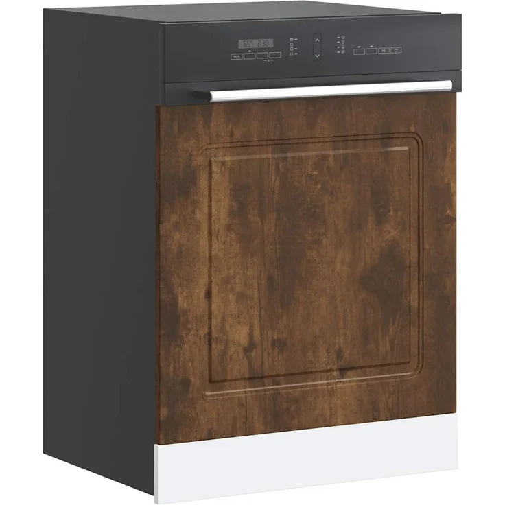 vidaXL Geschirrspülerblende Kalmar Räuchereiche 60x1,5x57 cm 853662 – Bild 1