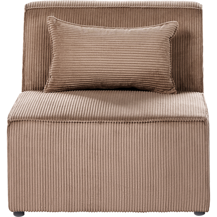 Sesselmodul LEMVIG Cord Sandbeige – Bild 4