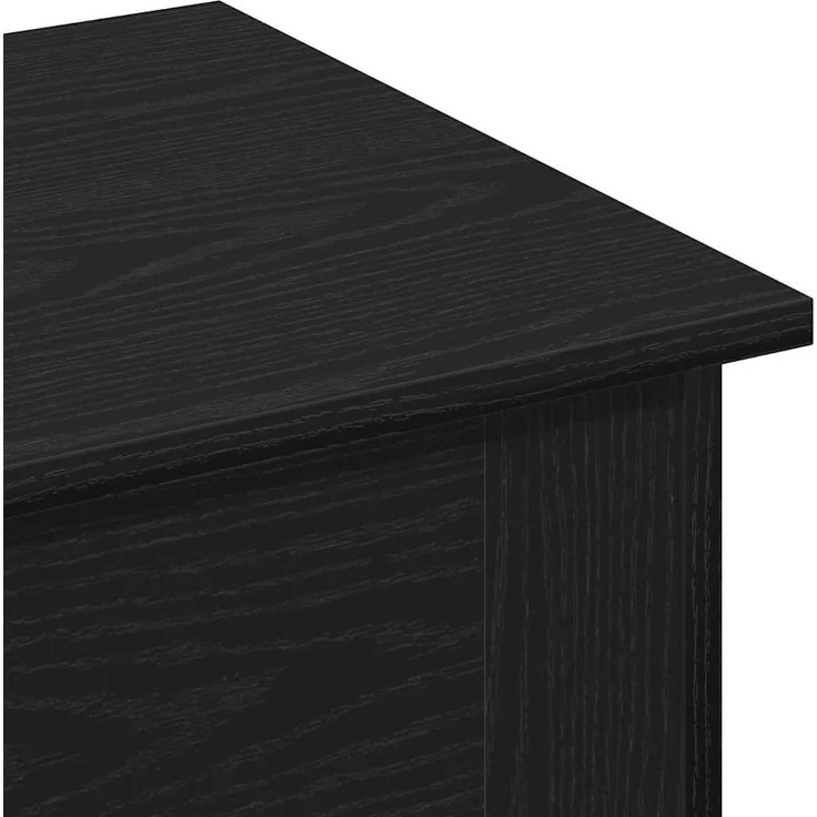 vidaXL Couchtisch Schwarz Eichen-Optik 40 x 40 x 42 cm Holzwerkstoff 862712 – Bild 7