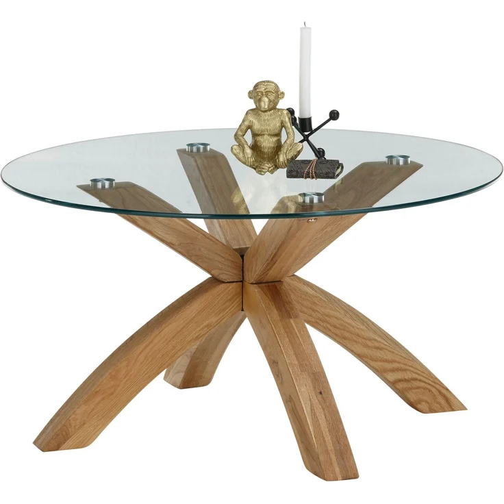 Couchtisch >BISIRA< (BxHxT: 80x40x80 cm) in holzfarben - 80x40x80 (BxHxT) – Bild 4