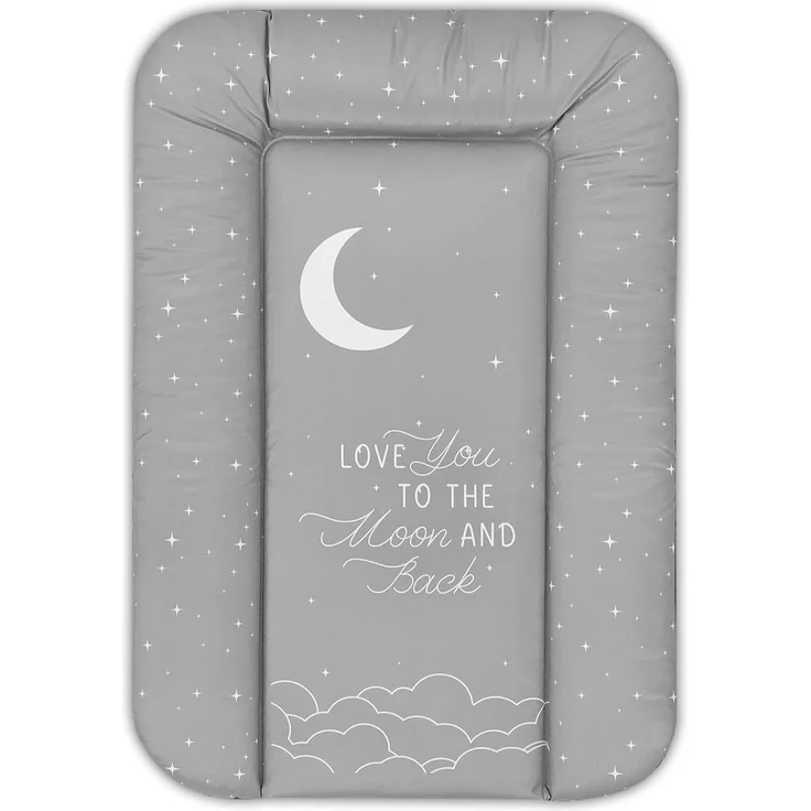Wickelauflage Wickelunterlage abwaschbar und wasserdicht 70x50 cm - Wickelmatte zum Auflegen auf Wickeltisch Wickelaufsatz Wickelkommode oder Waschmaschine changing mat 70x50 Galaxie