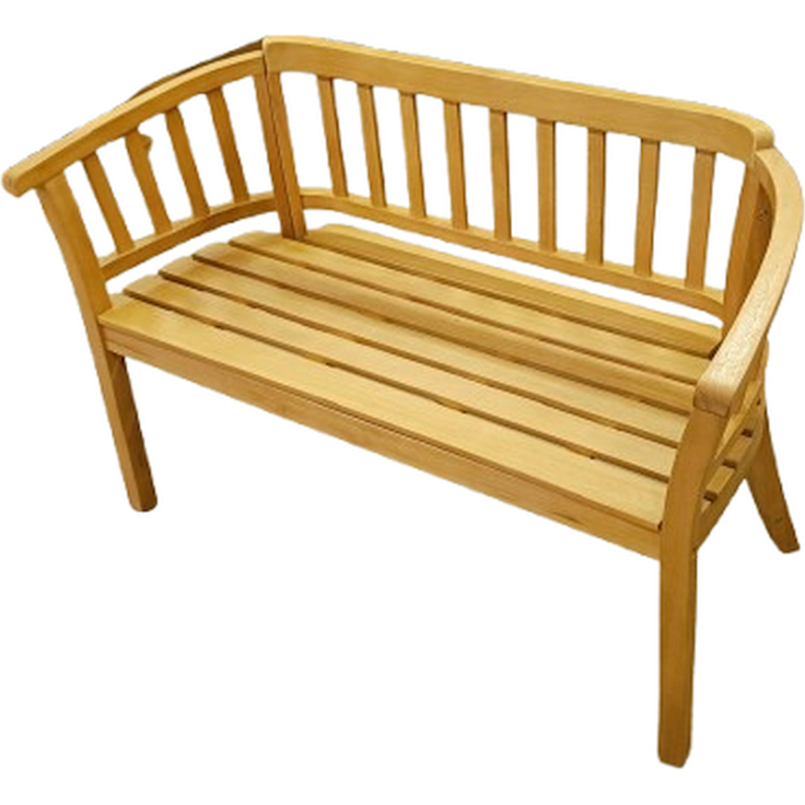 Sedex Gartenbank Veronica 2-Sitzer 122 cm – FSC® 100 % Eukalyptusholz, natur geölt – Bild 3
