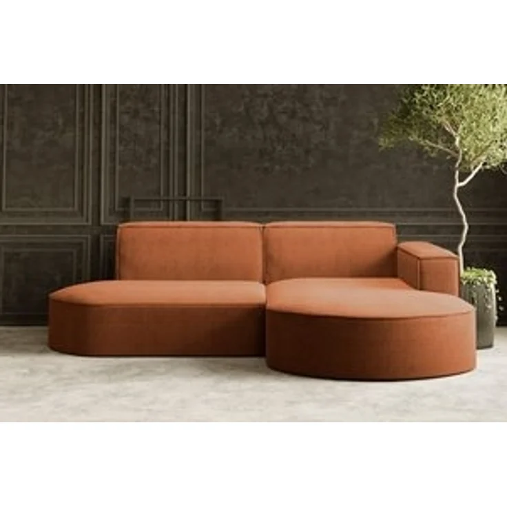 Kaiser Möbel Ecksofa Designer MODENA STUDIO L stoff Poso, Neve, Quelle – Bild 6
