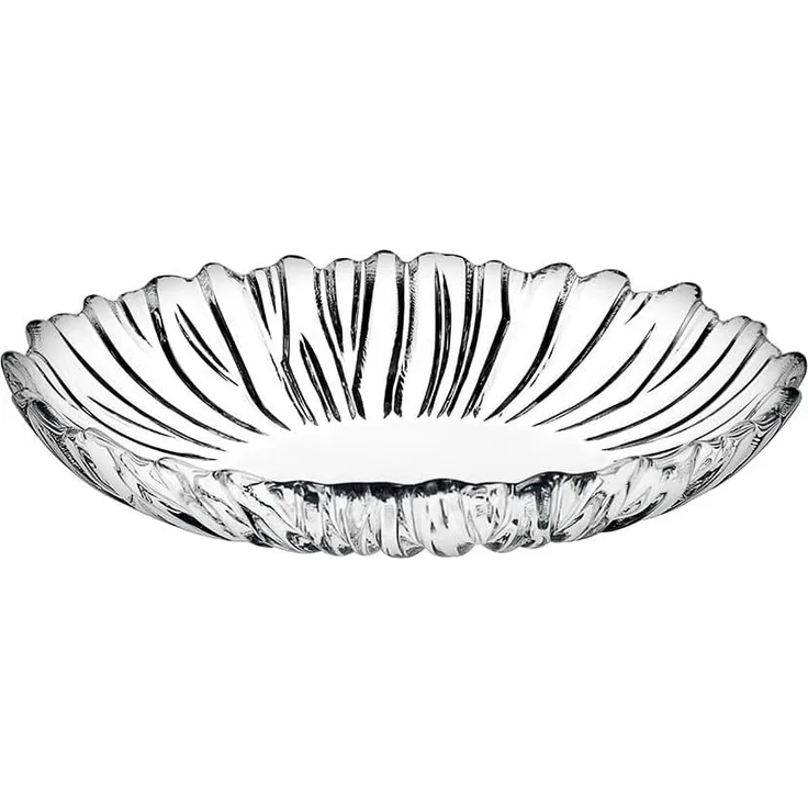 Pasabahce Aurora Servierplatte 3 Stück oval 15.5 x 10 cm Glas