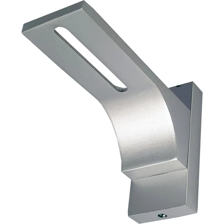 Wandträger für "Silber - 1/2 Lauf" Aluminium Vorhangschiene – Bild 3