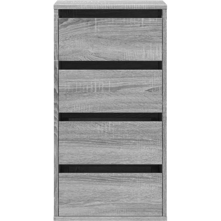vidaXL Kommode Grau Sonoma 40x41x76 cm Holzwerkstoff 852866 – Bild 3