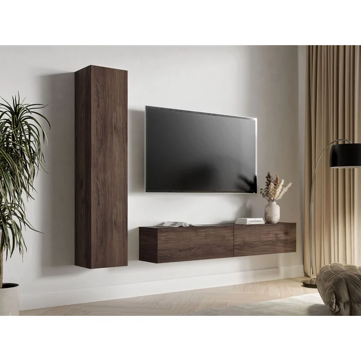Mirjan24 Wohnzimmer-Set Gevto Bis I (Farbe: Nuss Warmia) – Bild 2