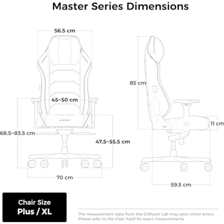 DXRacer Gaming-Stuhl MASTER XL – Bild 3
