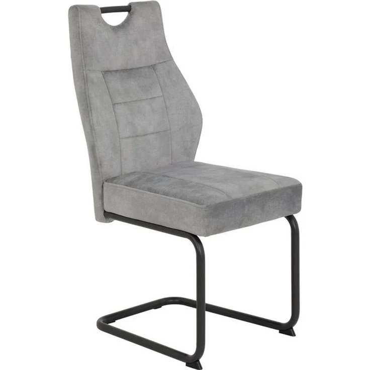 Apollo Linda Esszimmer-/Küchenstuhl, Metall, Silber, 1 Stück – Bild 4
