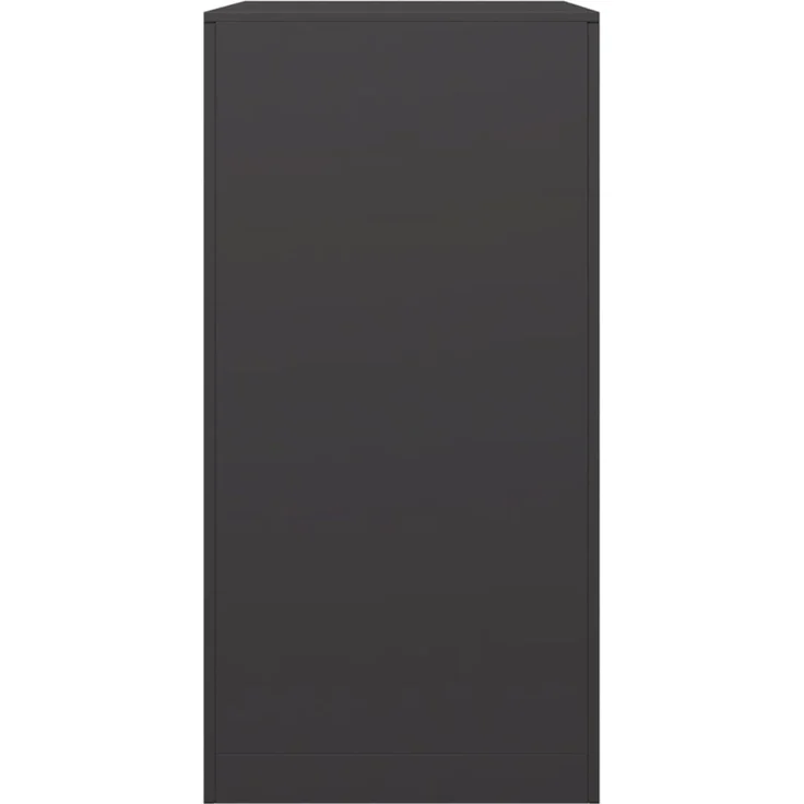 vidaXL Brennholzregal Schwarz 60x40x80 cm Stahl 850996 – Bild 4