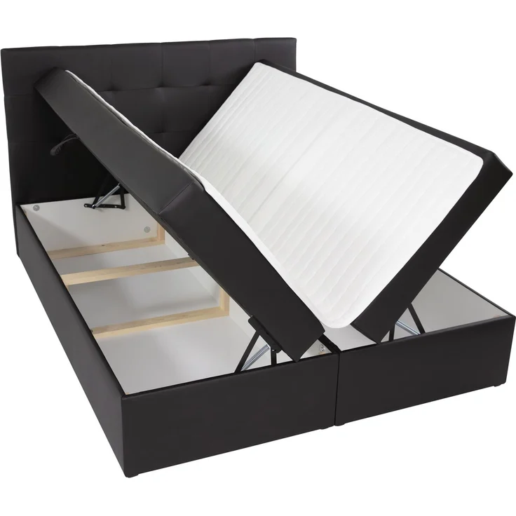 Boxspringbett Gazel Boucle (Farbe: Lambi 03, Größe: 180x200) – Bild 3