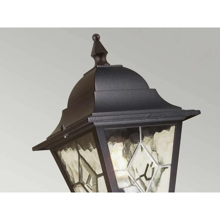 Außenleuchte, Wandlampe, PIR-Sensor, Laterne, H 47 cm – Bild 6