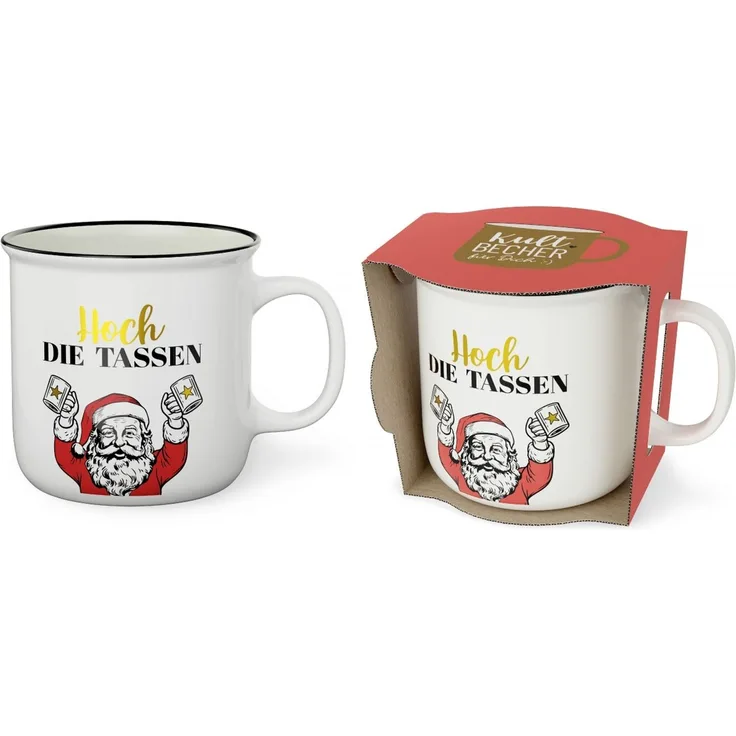 Kult-Becher Kaffeetasse Tasse 0,25l Geschenk Weihnachten la vida Tassen 9041351
