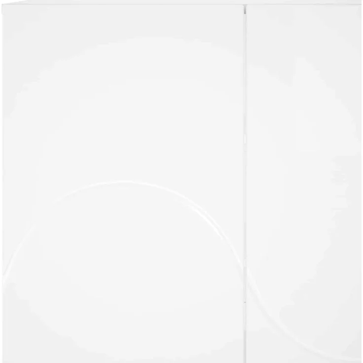 vidaXL Schuhschrank 73 x 38 x 87,5 cm Holzwerkstoff Hochglanz Weiß 8011652 – Bild 8