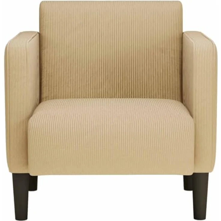 vidaXL Sessel mit Armlehnen Graugrün 54 cm Cordstoff 4100519 – Bild 6
