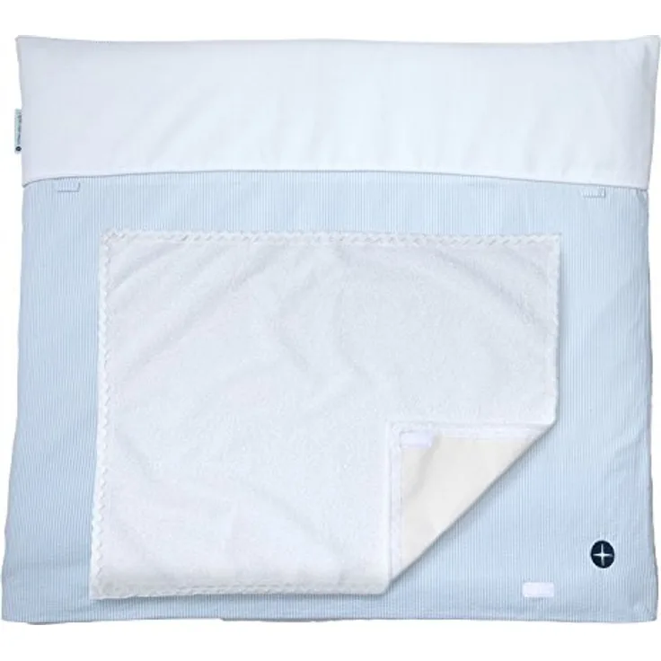 nordic coast company Wickelauflage 70x80 cm Blau