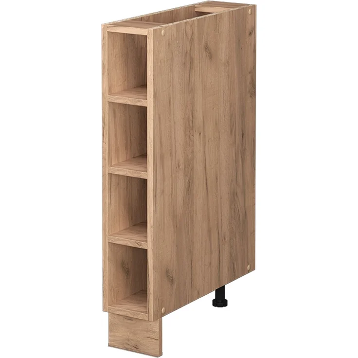 Küchenregal Fame-Line Goldkraft Eiche 15 cm ohne Arbeitsplatte Vicco – Bild 4