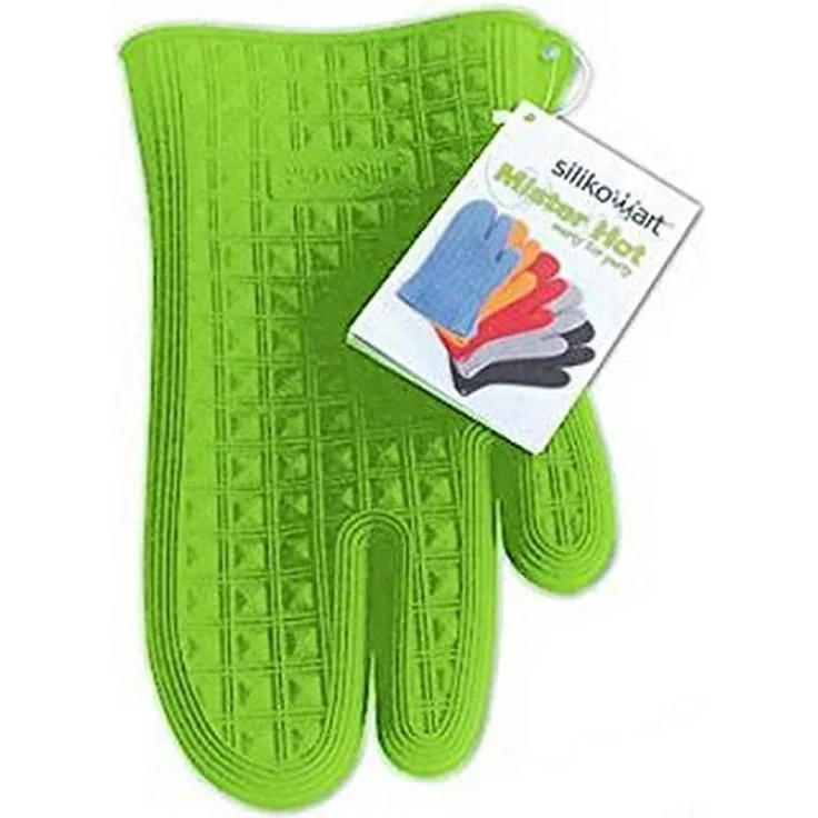 Silikon-Ofenhandschuhe Silikomart MISTER HOT ACC073/VE grün