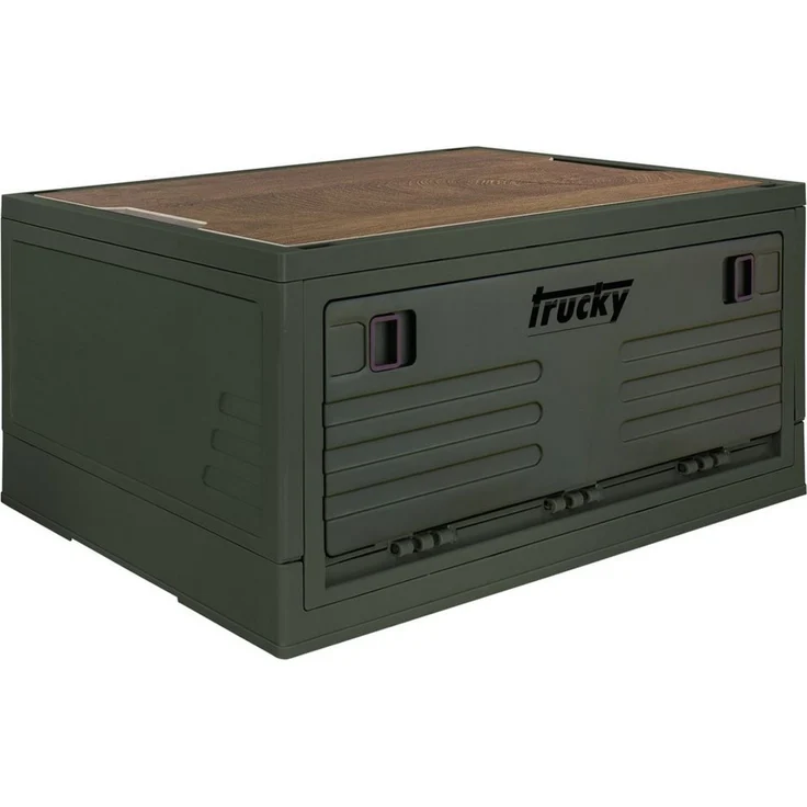 Trucky Faltbox Storage Box Camping Klappbox Klappkiste faltbar Grün Auswahl – Bild 1