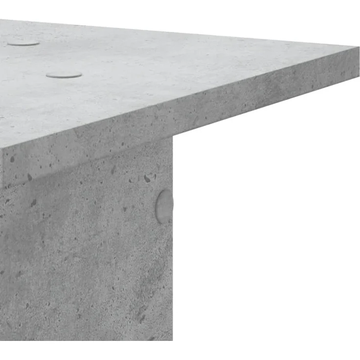 vidaXL Pflanzenständer 2 Stk. Betongrau 30x30x60 cm Holzwerkstoff 3307858 – Bild 8