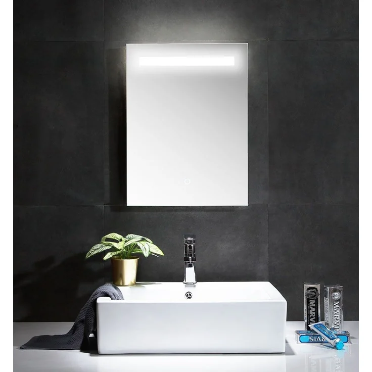 LED Spiegel 45x60 cm mit Touch Bedienung – Bild 2