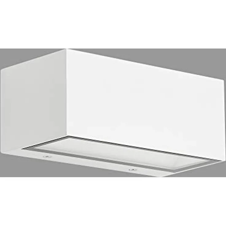 TELEFUNKEN LED Außenwandleuchte, 1-flammig, 12 Watt, 1.200 Lumen, 4.000 Kelvin, IP44, weiß, 185x75x91mm (LxBxH)