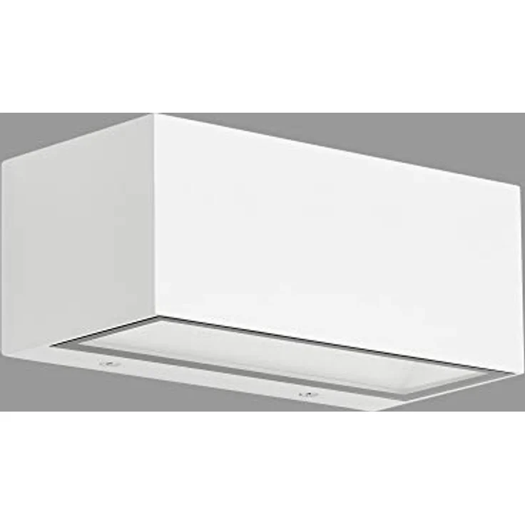 TELEFUNKEN LED Außenwandleuchte, 1-flammig, 12 Watt, 1.200 Lumen, 4.000 Kelvin, IP44, weiß, 185x75x91mm (LxBxH) – Bild 1