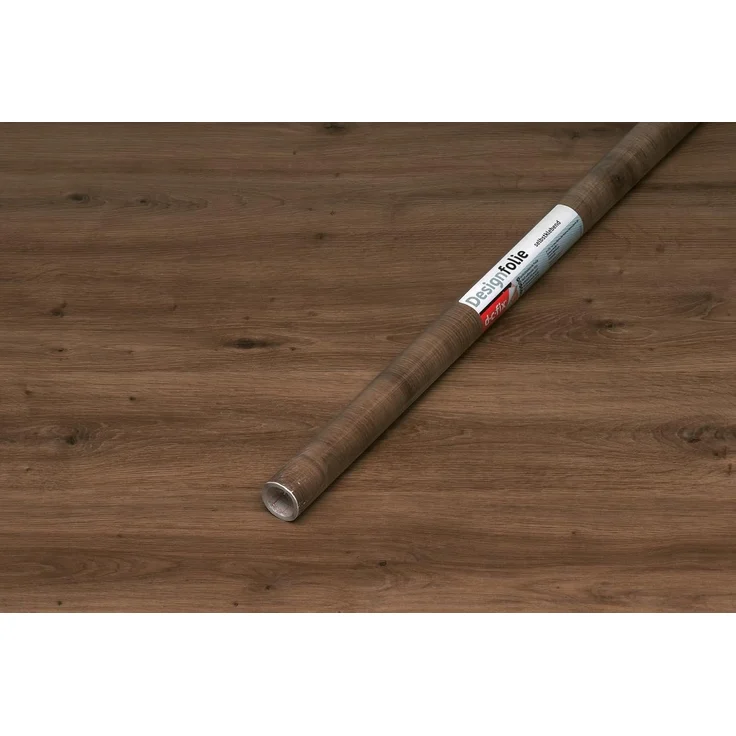 d-c-fix Möbel-Klebefolie Artisan Oak dunkel Holz-Optik 67,5 cm x 2 m - Möbelfolie selbstklebend Deko-Folie Küche Schrank Fensterbank Schrankfolie Tisch Holzfolie Eiche Rustikal Vintage dunkelbraun – Bild 6
