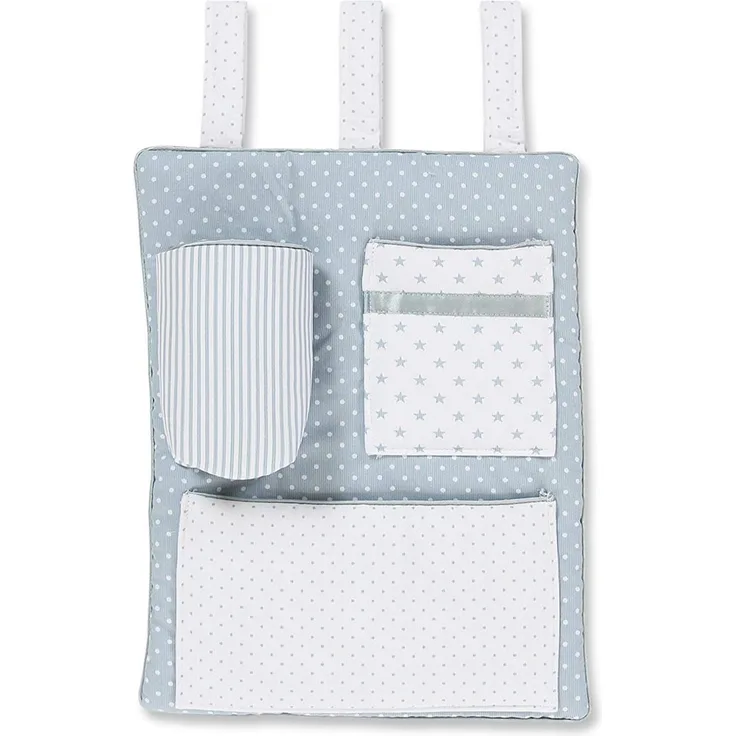 Babybay 'Utensilo' Betttasche azurblau