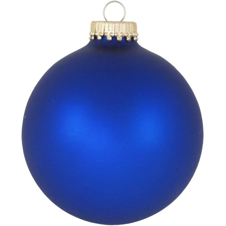 Krebs Glas Lauscha Weihnachtsbaumkugel CBK78261, Weihnachtsdeko, Christbaumschmuck, Christbaumkugeln Glas (4 St) – Bild 1