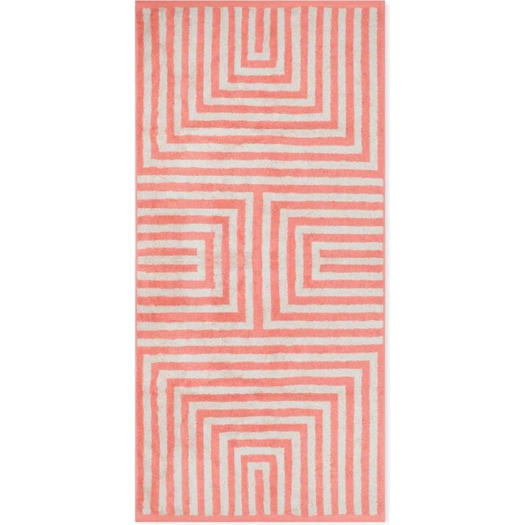 ROSS Duschtuch Grafik, Frottier (Packung, 1-St), aus feinster Baumwolle – Bild 2