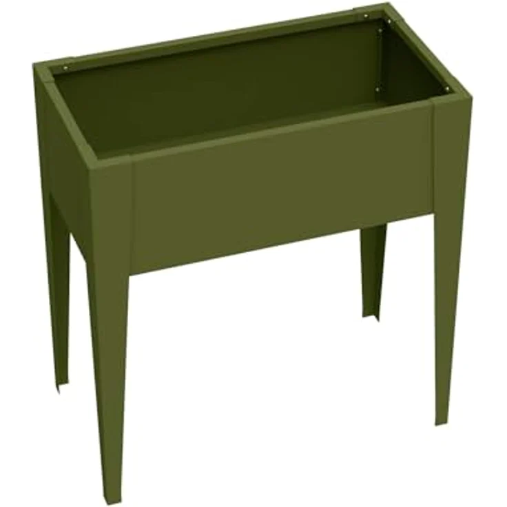 Westmann Vedura S | Metall Balkon Hochbeet | Olive – Bild 8