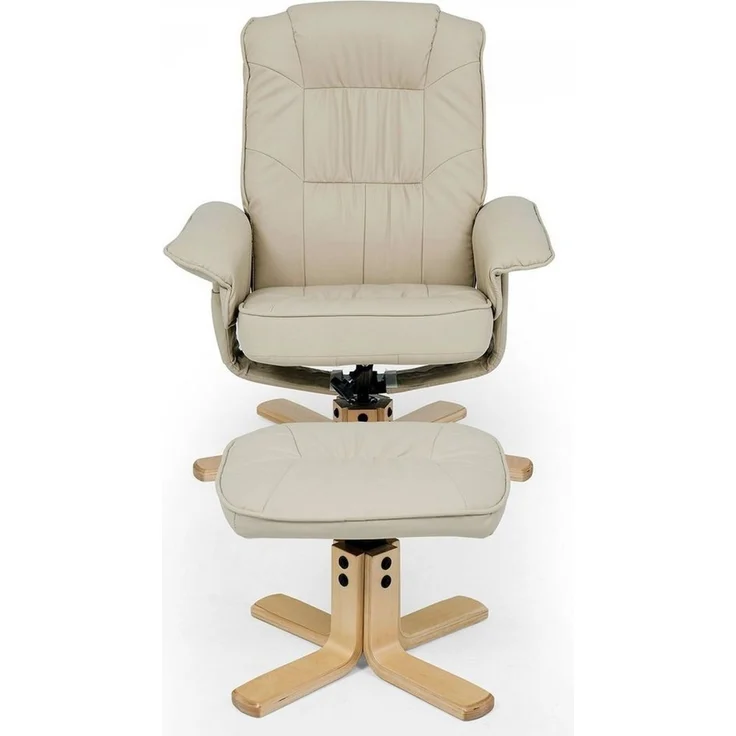 IDIMEX Relaxsessel CHARLY, Fernsehsessel mit Hocker Relaxsessel Drehsessel TV Sessel Kunstleder – Bild 3