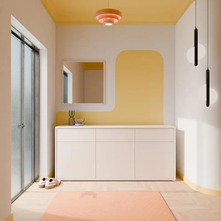 FORTE Sideboard Alice Springs, Sideboard, Breite 184,2 cm, viel Stauraum, Schubkästen mit Vollauszug, Push to open, grifflos – Bild 2