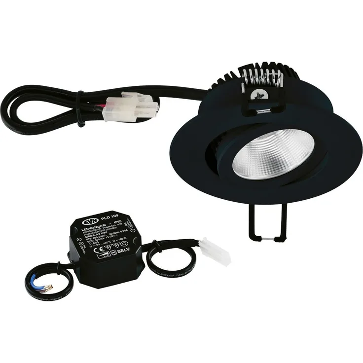 EVN PC20N61602 220-240V 6W 3000K 620lm R sb anthrazit.