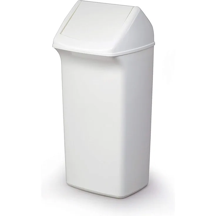 Durable Durabin Flip 40 Abfallbehälter, 40 L, weiß (1809798010)